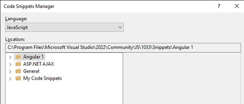 Visual Studio custom snippet